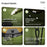 WEST BIKING YP0707432 3L Bicycle Frame Bag Color Splicing Reflective Shoulder Bag for Mountain Road Bike Cycling - Green - 6