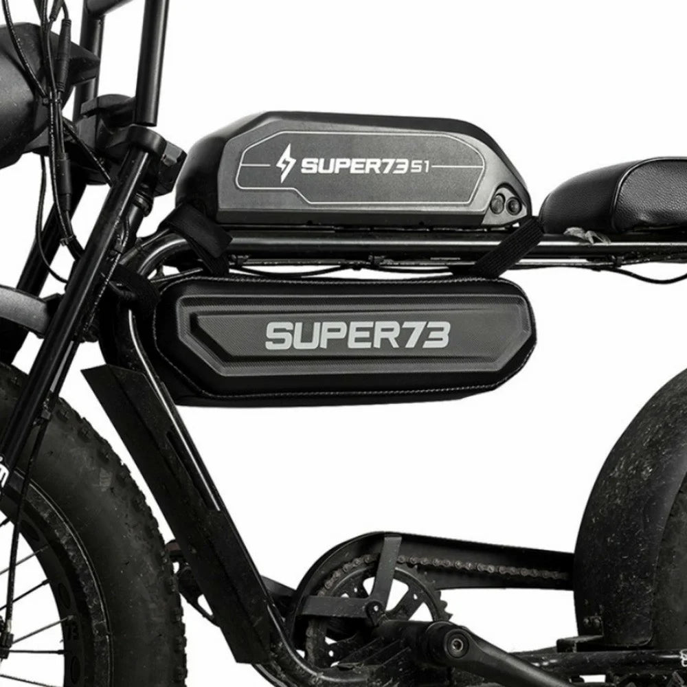 6L Large Capacity Waterproof Bicycle Frame Bag Reflective Safety Logo EVA Beam Storage Pouch for Cycling - 1