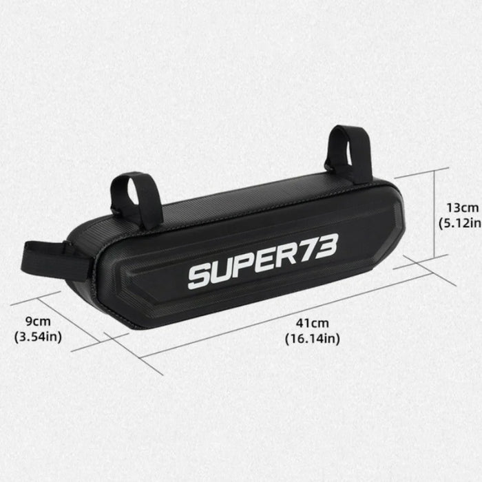 6L Large Capacity Waterproof Bicycle Frame Bag Reflective Safety Logo EVA Beam Storage Pouch for Cycling - 6