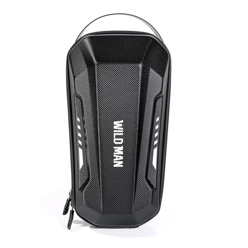 WILD MAN GD9X EVA Hard Shell Bike Bag with Handle Quick Release Handlebar Bag for Electric Scooter Folding Bicycle - Black/2L - 1
