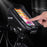 WILD MAN XT1 1L Bike Handlebar Bag EVA Hard Shell Touchscreen Phone Holder Front Bag for Mountain Road Bike - Black/Honeycomb Texture - 3