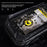 WILD MAN XT1 1L Bike Handlebar Bag EVA Hard Shell Touchscreen Phone Holder Front Bag for Mountain Road Bike - Black/Honeycomb Texture - 4