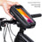 WILD MAN MS33 Bike Handlebar Bag IPX5 Waterproof EVA Hard Shell Touch Screen Phone Holder for Mountain Cycling - Black / 0.6L - 3