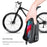 WILD MAN XT2S Cycling Phone Holder Mountain Bike Tube Bag EVA Hard Shell Front Frame Bag - Black/1L - 6