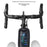 WILD MAN MS66 EVA Bike Frame Bag Bicycle Front Tube Bag Touchscreen Phone Holder Waterproof Cycling Storage for Mountain Road Bike - Black/1.2L - 7