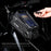 WILD MAN XT5 Bike Frame Bag EVA Hard Shell Waterproof Phone Holder Bicycle Top Tube Bag for 4.7-6.7 inch Smartphones - Black/Honeycomb Texture - 2