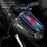 WILD MAN XT5 Bike Frame Bag EVA Hard Shell Waterproof Phone Holder Bicycle Top Tube Bag for 4.7-6.7 inch Smartphones - Black/Honeycomb Texture - 4