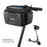 WILD MAN GS6 4L Waterproof Touch Screen Phone Holder Bike Front Bag EVA Hard Shell Bicycle Frame Bag - Black/4L - 4