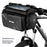 WILD MAN GS6 4L Waterproof Touch Screen Phone Holder Bike Front Bag EVA Hard Shell Bicycle Frame Bag - Black/4L - 5