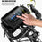 WILD MAN GS6 4L Waterproof Touch Screen Phone Holder Bike Front Bag EVA Hard Shell Bicycle Frame Bag - Black/4L - 6