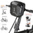 WILD MAN E18 Bicycle Handlebar Bag EVA Hardshell Quick Release Front Bag for Mountain Road Bike - Black/2L - 2