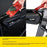 WILD MAN Bike Triangle Bag Hard Shell Frame Bag for Mountain Road Bicycle Cycling Equipment Storage - Black/1L - 3