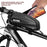 WILD MAN EX Mountain Bike Top Tube Bag EVA Hard Shell Waterproof Road Bike Frame Bag for Cycling - Black/1L - 4