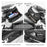 WILD MAN ES7 Bike Tail Bag 1.2L EVA Hard Shell Waterproof Saddle Bag for Road Mountain Bicycle Cycling - Black/1.2L - 4