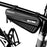 WILD MAN ES4 Bicycle Triangle Bag 1.2L EVA Hard Shell Frame Bag for Road Mountain Bike Cycling - Black/1.2L - 2