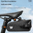 WEST BIKING YP0707447 Bicycle Seat Bag IPX6 Waterproof 1L Saddle Bag with Reflective Strips for Mountain Road Bike - Black - 6