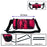 2.4L Capacity Waterproof Bike Handlebar Bag Multifunctional Cycling Storage Pouch - Crimson Camouflage - 6