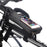 RZAHUAHU Waterproof Hard Shell Bike Phone Bag Bicycle Frame Top Tube Touch Screen Cycling Phone Case for Cellphone Below 6.5 Inches - 1