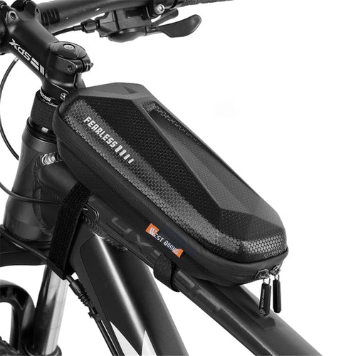 WEST BIKING YP0707255 1.5L Bicycle Hard Shell Bag EVA Waterproof Front Bag Front Top Tube Cycling Pouch - 1