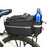 B-SOUL 10L Bicycle MTB Bike Waterproof Insulation Bag Rear Rack Tail Pannier Pack Cycling Bottle Holder Storage Bag - Black - 1
