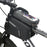 Waterproof Cycling Bike Front Frame Bag 7.2-inch Phone Touchscreen Visor Pouch Bicycle Top Tube Storage Bag - 1