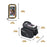 Waterproof Cycling Bike Front Frame Bag 7.2-inch Phone Touchscreen Visor Pouch Bicycle Top Tube Storage Bag - 4