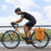 ROCKBROS AS-002-2 Waterproof Foldable Bike Pannier Bag Bicycle Rear Rack Trunk Bag - Orange - 5