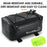 WEST BIKING 4L Large Capacity Bicycle Seat Saddle Bag Waterproof Bike Tail Storage Bag - 2