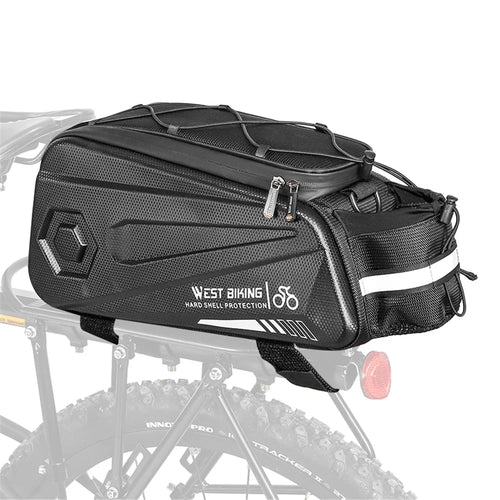 WEST BIKING YP0707281 Bike Trunk Bag Waterproof Saddle Bag Bicycle Rack Rear Carrier Bag Commuter Bike Luggage Bag Pannier - 1