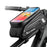 WEST BIKING YP0707283 1.5L Carbon Fiber Hard Shell Bike Phone Bag Waterproof Sensitive Touch Screen Front Frame Phone Bag - 1