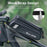 WEST BIKING YP0707283 1.5L Carbon Fiber Hard Shell Bike Phone Bag Waterproof Sensitive Touch Screen Front Frame Phone Bag - 5