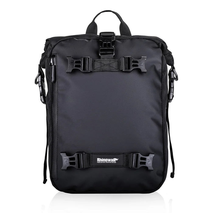 RHINOWALK MT216 10L Motorcycle Backseat Tank Bag Multifunctional Motorbike Rear Seat Side Bag Cycling Accessories - Black - 2