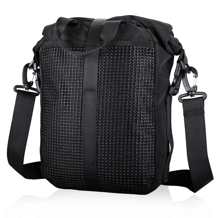 RHINOWALK MT216 10L Motorcycle Backseat Tank Bag Multifunctional Motorbike Rear Seat Side Bag Cycling Accessories - Black - 3