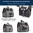 RHINOWALK RK9106 Bike Handlebar Bag Front Frame Bag Cycling Multifunction Shoulder Bag Saddle Bag Handbag with Detachable Shoulder Strap - All Black - 3
