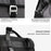 RHINOWALK RK9106 Bike Handlebar Bag Front Frame Bag Cycling Multifunction Shoulder Bag Saddle Bag Handbag with Detachable Shoulder Strap - All Black - 4