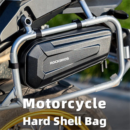 ROCKBROS Motorbike Hard Shell Phone Tools Storage Bag Anti-splash Motorcycle Triangle Bag - 2