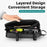 ROCKBROS Motorbike Hard Shell Phone Tools Storage Bag Anti-splash Motorcycle Triangle Bag - 5