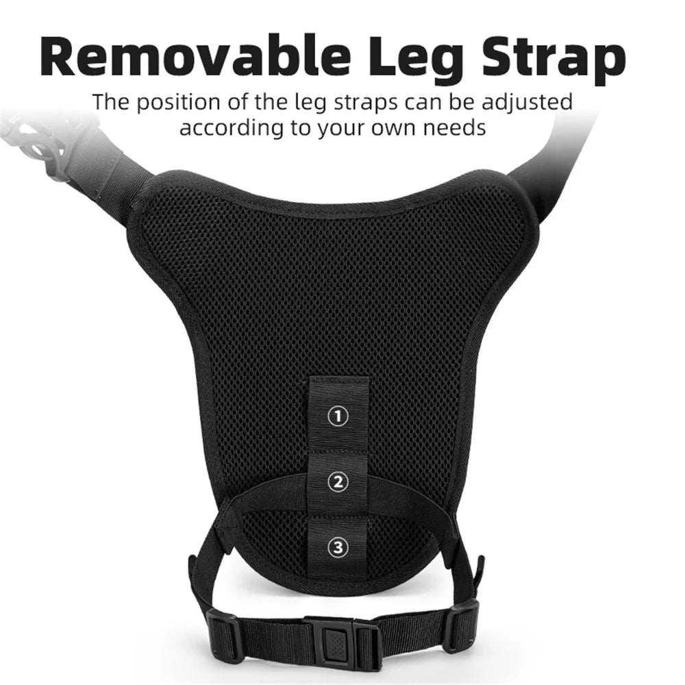 ROCKBROS AS-081 Motorcycle Rider Fanny Pack Waterproof Motorbike Riding Reflective Leg Waist Bag - 7