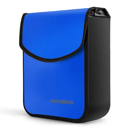 ROCKBROS 30110083001 Electric Bike Scooter Bicycle Front Hanging Bag Waterproof Handlebar Bag - Blue - 1