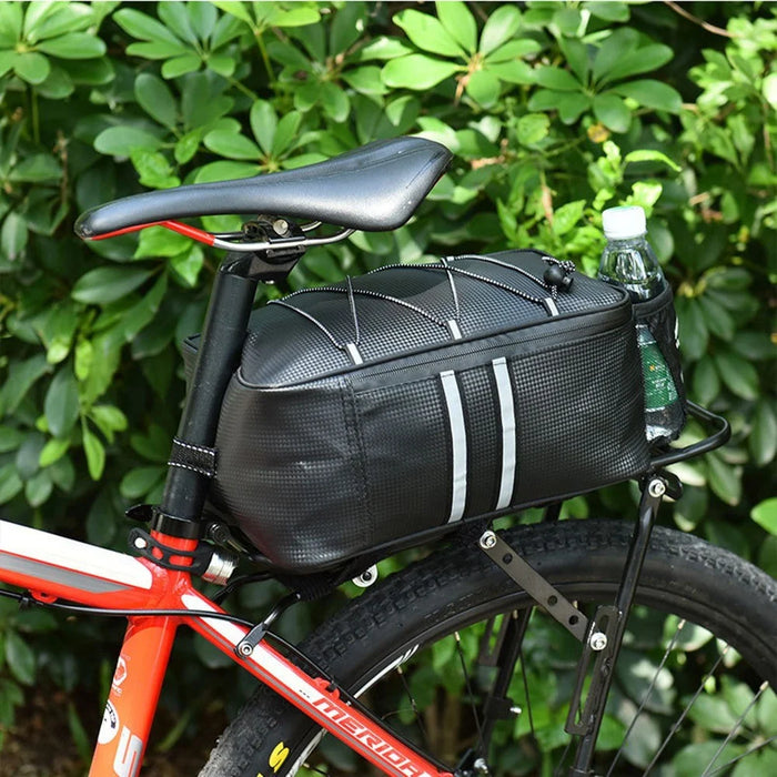YSANAM YS01S 8L Cycling Bike Rear Bag Rack Waterproof Mountain Road Bicycle Pannier Luggage Carrier - Black - 5