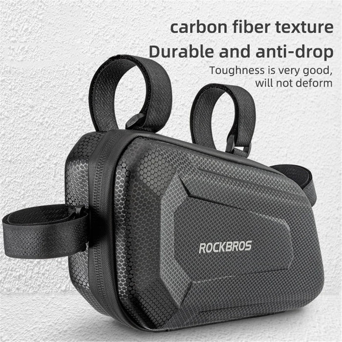 ROCKBROS CM300 Reflective Hard Shell Motorcycle Side Bag Waterproof Tool Bag - B106 / Left - 4
