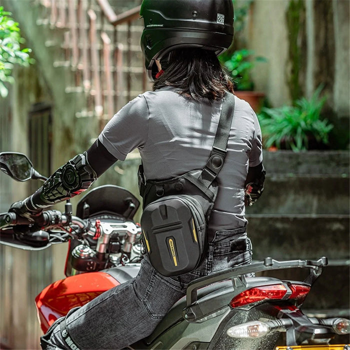 ROCKBROS B107 Large Capacity Motorcycle Leg Bag Hip Bum Fanny Pack Waterproof Motorcyclist Bag Outdoor Motorbike Waist Bag - 3