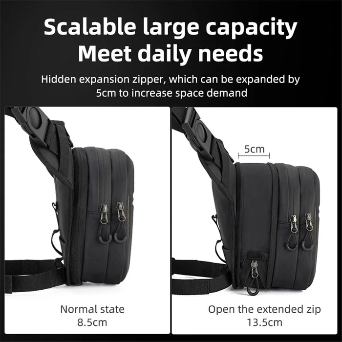 ROCKBROS B107 Large Capacity Motorcycle Leg Bag Hip Bum Fanny Pack Waterproof Motorcyclist Bag Outdoor Motorbike Waist Bag - 6