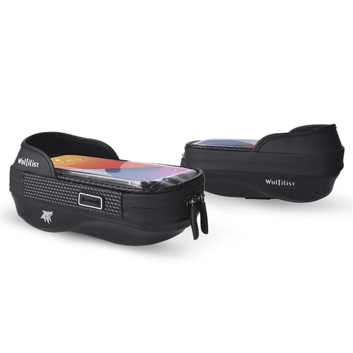 WOLFILIST C1101 Bicycle Handlebar Bag Rain-proof Touch Screen Phone Pouch Bike Cycling Storage Bag - 4
