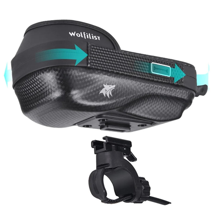 WOLFILIST C1101 Bicycle Handlebar Bag Rain-proof Touch Screen Phone Pouch Bike Cycling Storage Bag - 5