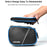 ANMEILU 7006 Waterproof Cycling Bike Front Frame Bag Touch Screen Phone Pouch Bicycle Top Tube Storage Bag with Rainproof Cover - Black / Blue - 4