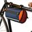 RZAHUAHU 2L Waterproof Bicycle Front Beam Bag MTB Bike Bag Cycling Shoulder Bag - Black  /  Grey - 2