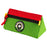 WOLFILIST MTB Bicycle Handlebar Bag Water Repellent Triangle Bike Front Storage Bag - Green - 1