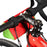 WOLFILIST MTB Bicycle Handlebar Bag Water Repellent Triangle Bike Front Storage Bag - Green - 7