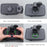 5.5-inch Bike Handlebar Mount Phone Holder Case Waterproof Bicycle Phone Bag, Size L - 4